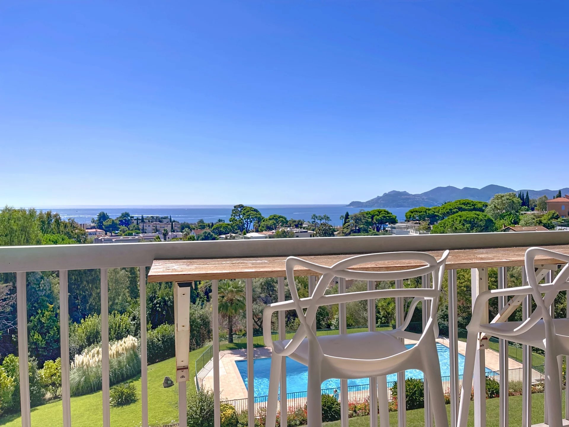 CANNES - CROIX DES GARDES - VUE MER
