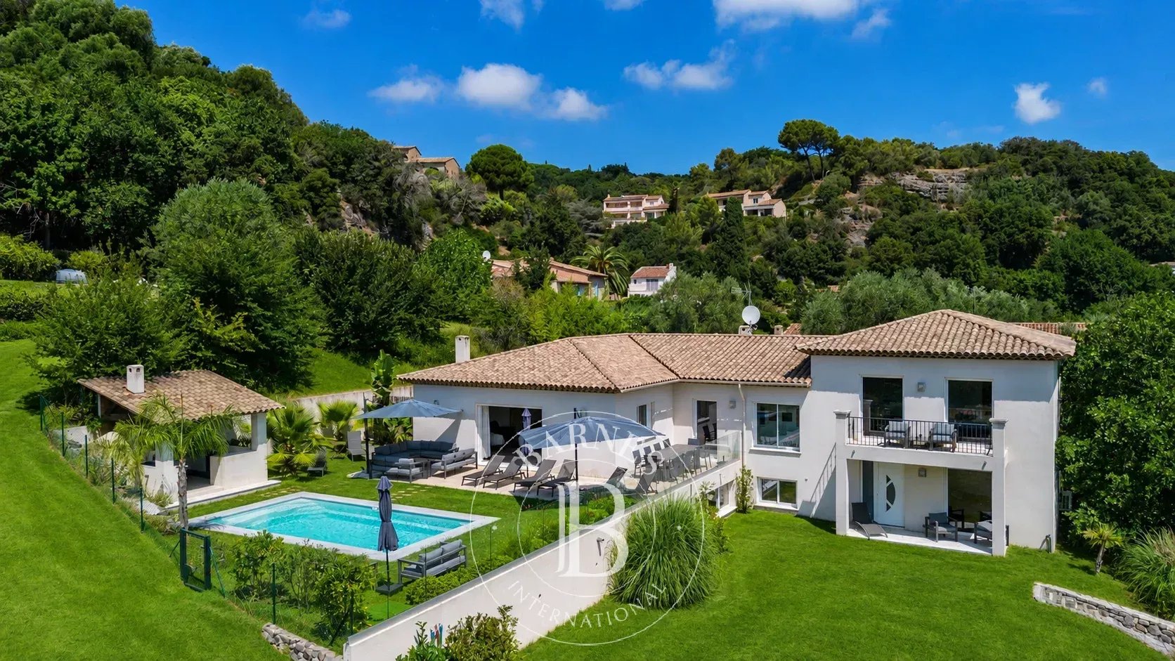 BIOT – Saint Julien – Villa contemporaine avec vue panoramique