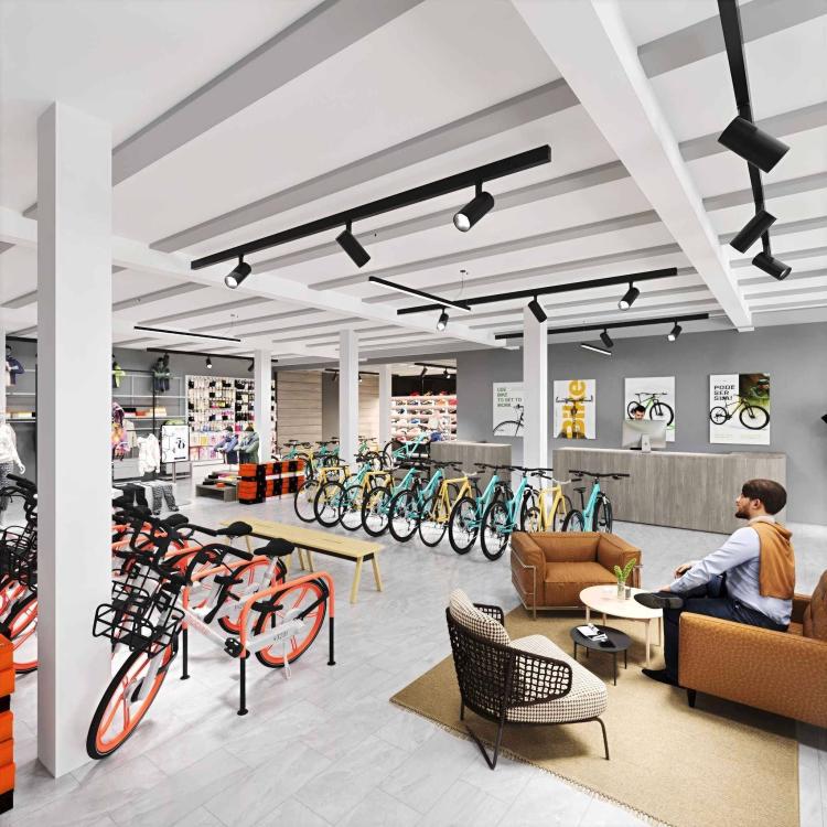 Arcade de 232 m2 - Projet neuf aux Acacias