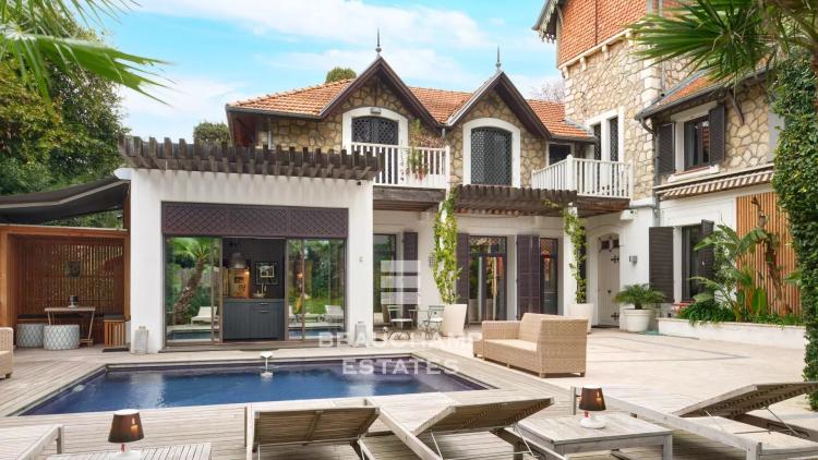 villa avec piscine calme - Cannes Montfleury