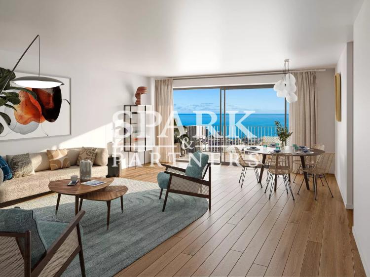 Beausoleil - Standing résidence centre ville - Appartement 3 pièces