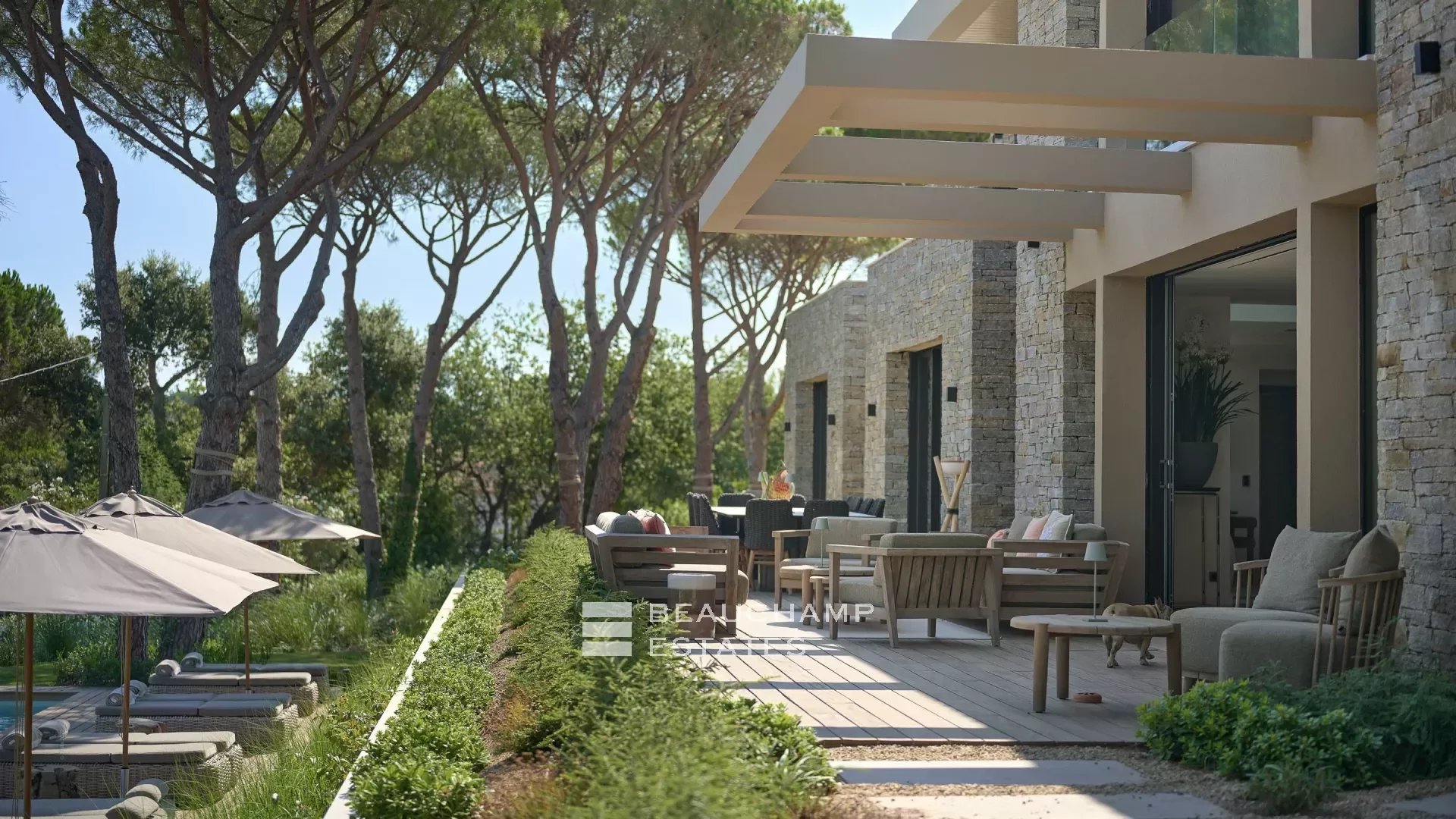 Luxueuse villa de 6 chambres à deux pas du Centre de Saint-Tropez