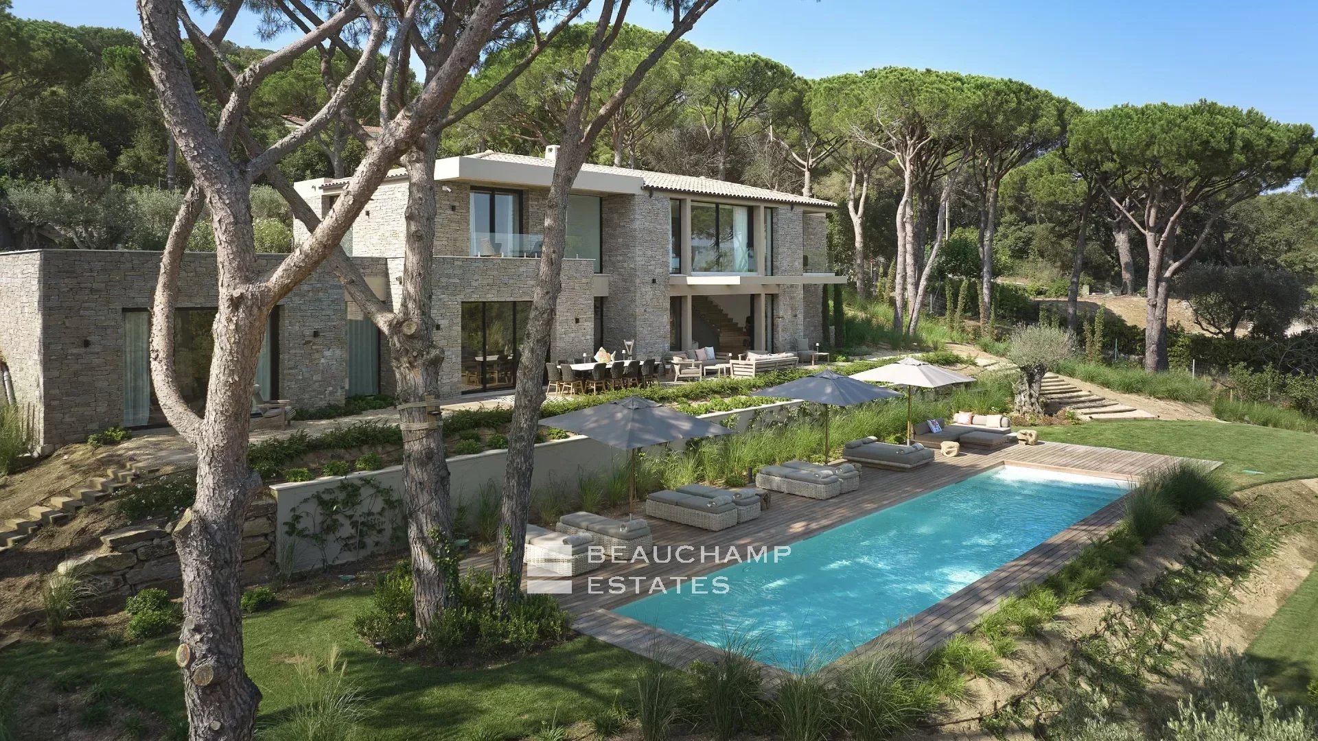 Luxueuse villa de 6 chambres à deux pas du Centre de Saint-Tropez