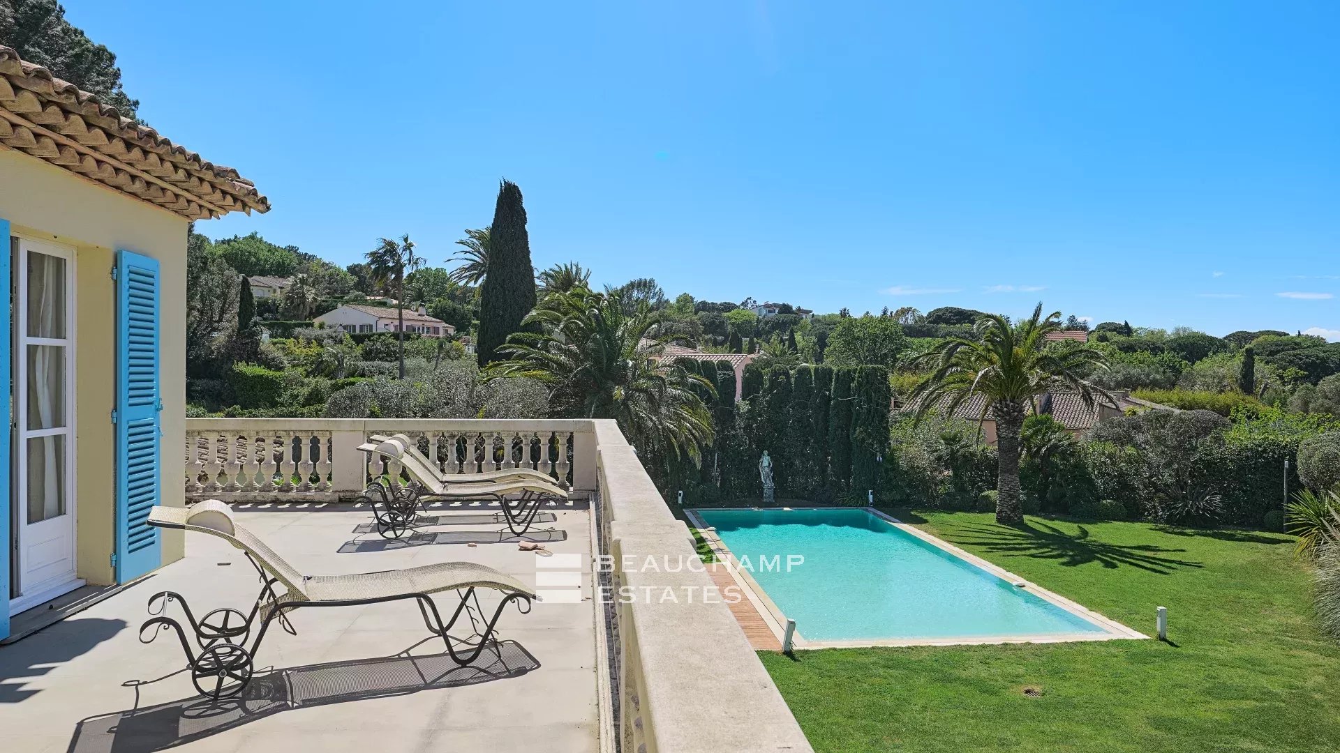Villa provençale de charme au centre ville de Saint-Tropez