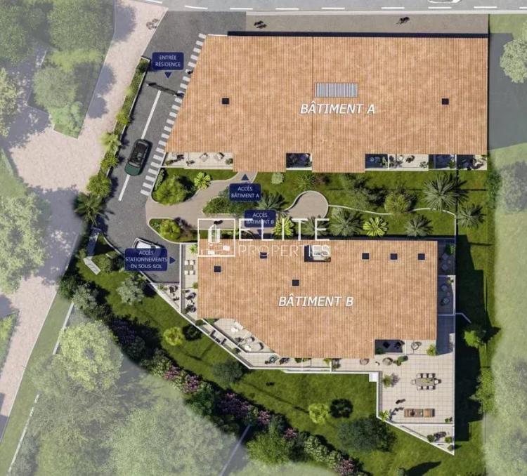 APPARTEMENT 4 PIÈCES DE 85m² + PARKING – CHÂTEAUNEUF-DU-GRASSE