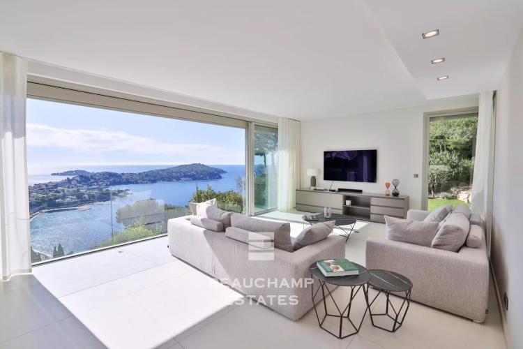 Villa contemporaine 5 chambres avec vue mer panoramique - Villefranche-sur-mer