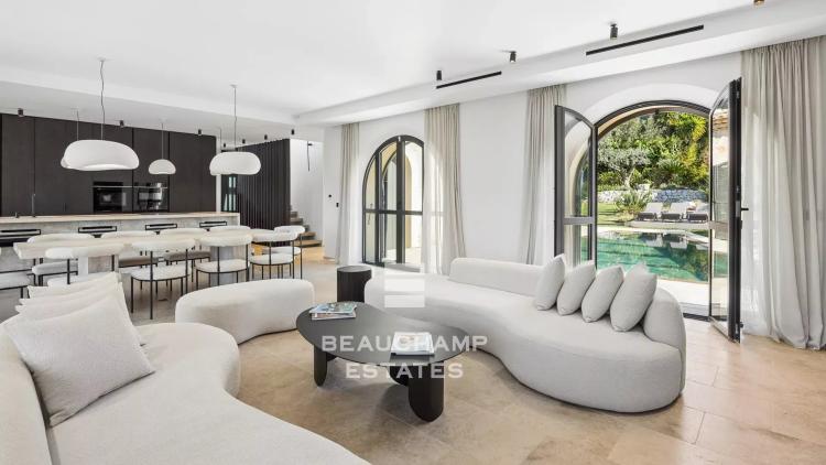 Villa contemporaine avec vue mer panoramique - Cap d'Antibes