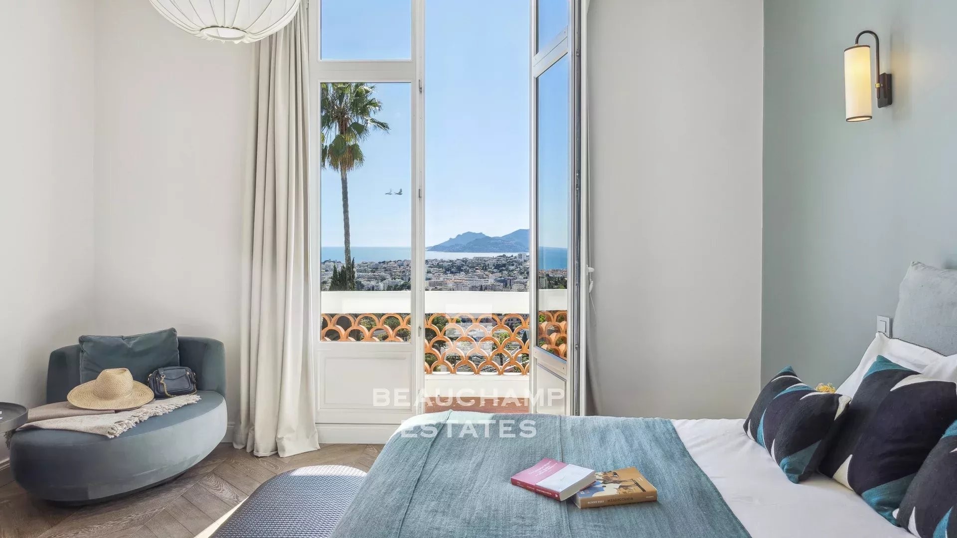 Villa Belle Epoque 5 chambres avec vue mer panoramique - Cannes