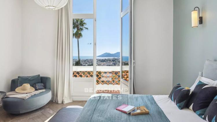 Villa Belle Epoque 5 chambres avec vue mer panoramique - Cannes