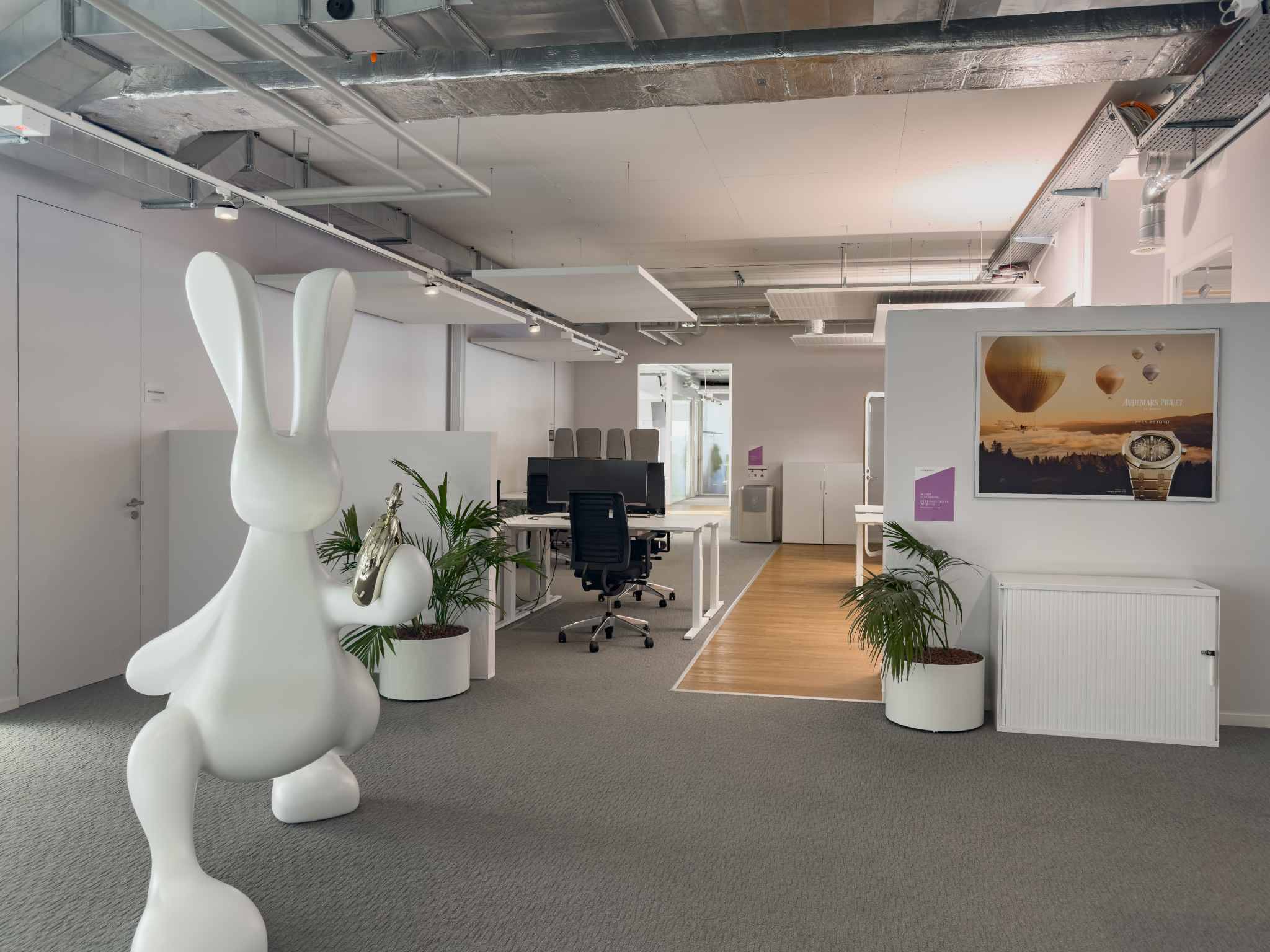 Ateliers et bureaux aménagés de 732 m² – Meyrin