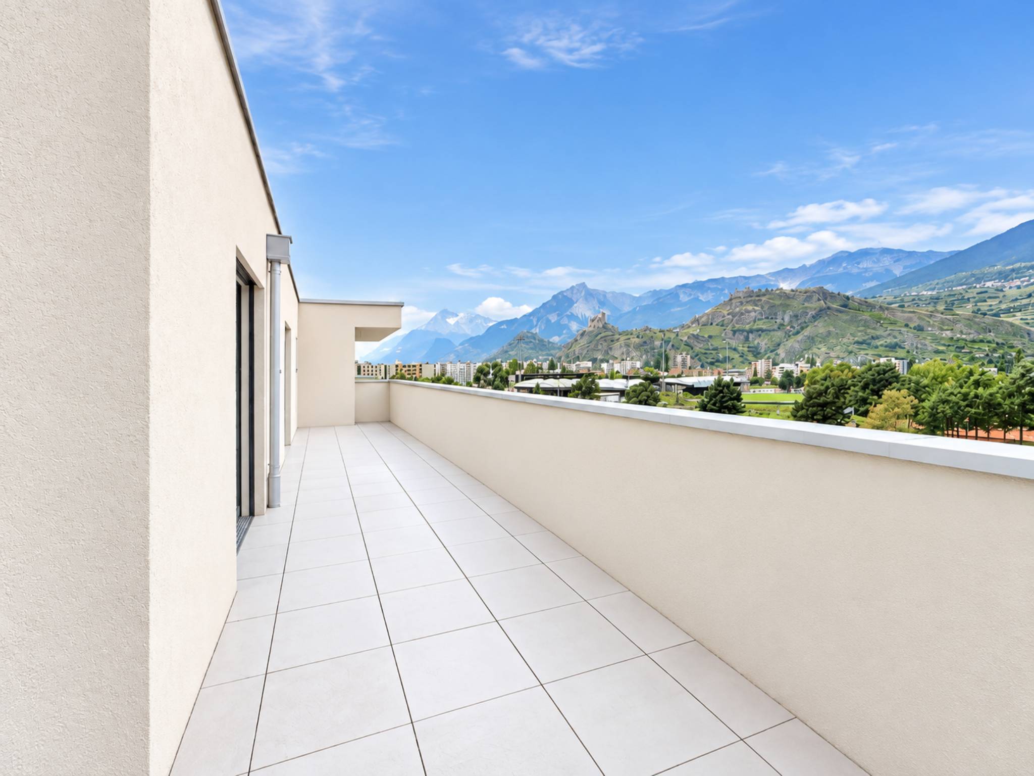 Lot C-402 - Appartement de 4.5 pces en attique