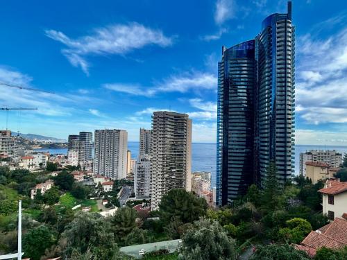 Superbe appartement meublé 3 pièces avec terrasse, à proximité immédiate de Monaco