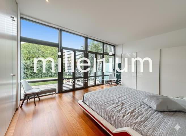 Loft meublé avec jardin et terrasse sur le toit