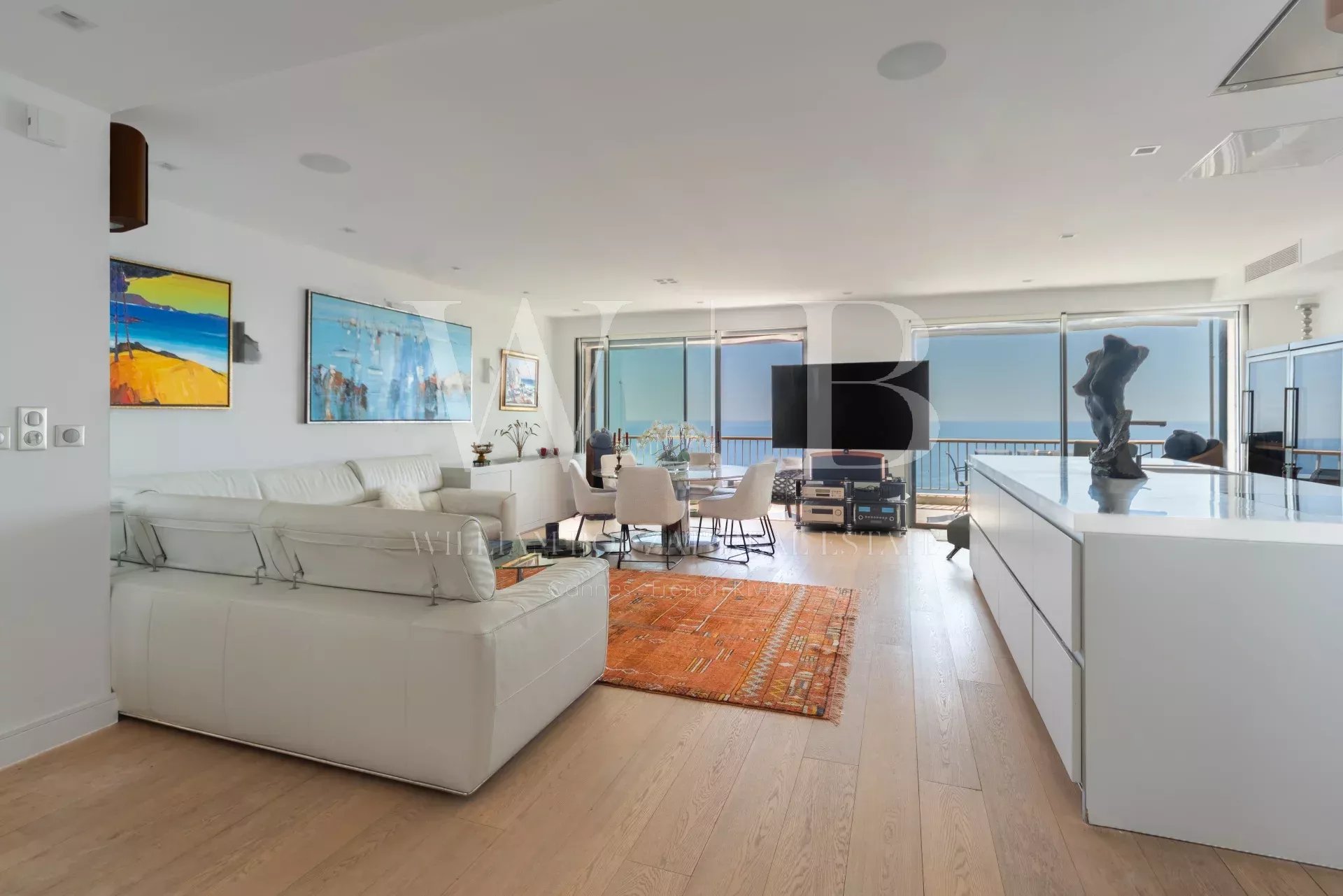 Cannes, la Californie - Magnifique penthouse offrant une vue féérique sur la mer et les îles de Lérins