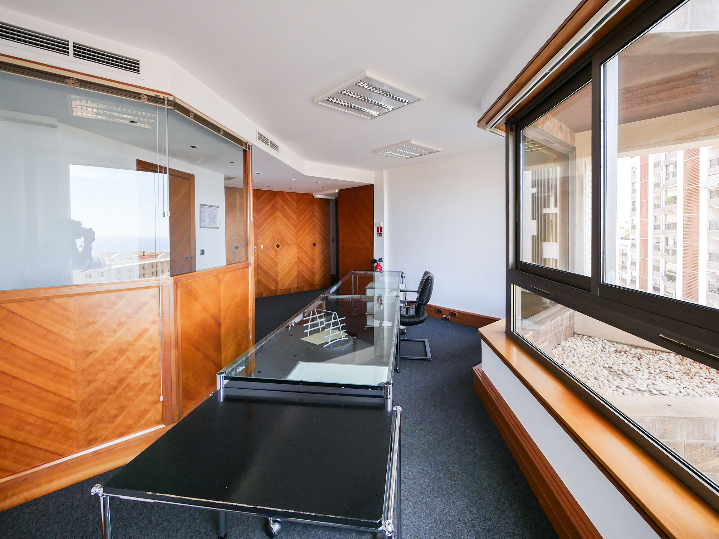 MONTE-CARLO - BUREAUX MEUBLES SPACIEUX - ETAGE ELEVE