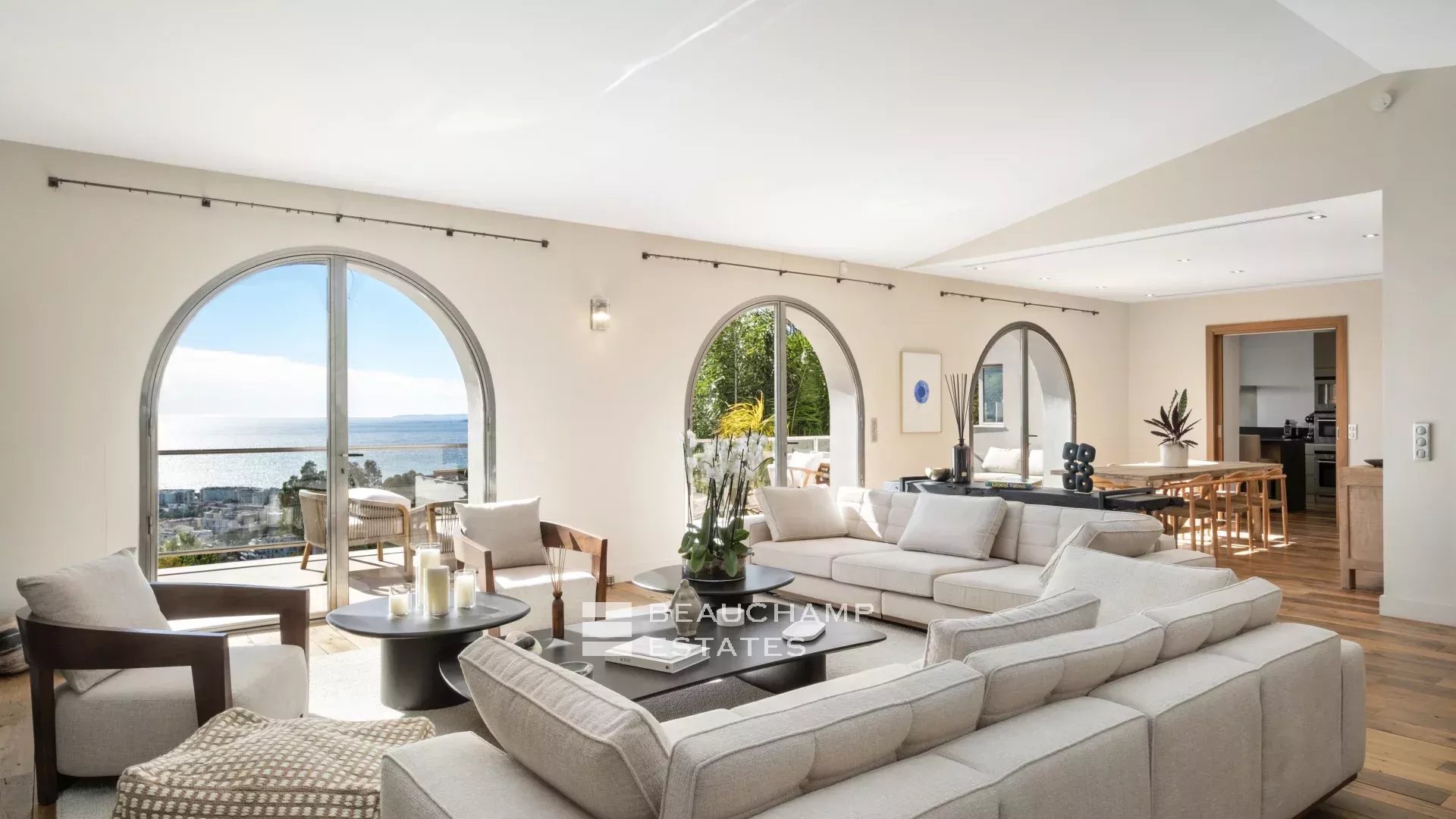 Villa contemporaine avec vue mer panoramique - Cannes