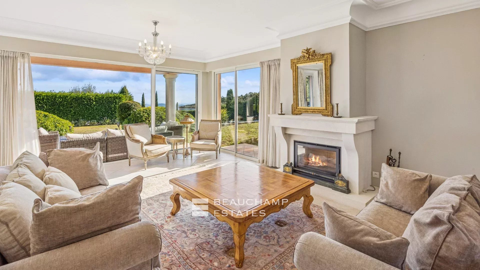 Villa provençale 4 chambres avec vue mer - Grimaud
