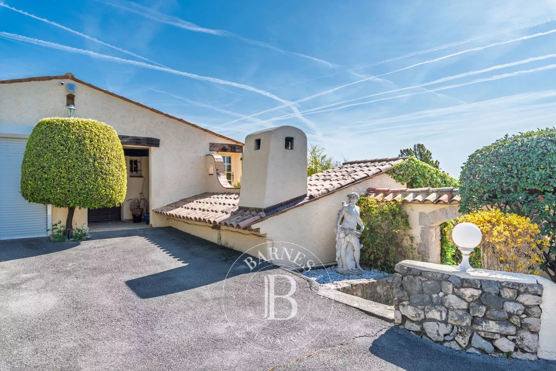 Grasse Saint-Jean - Villa avec appartement indépendant en position dominante vue mer au calme