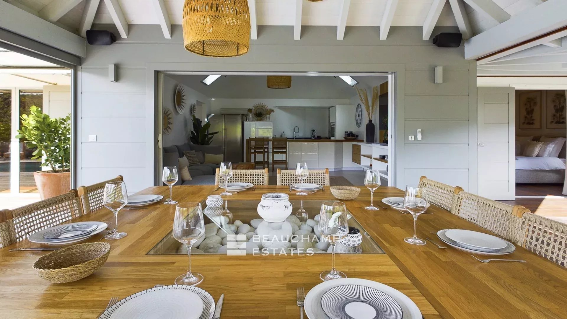 Villa 5 chambre avec vue mer dans les collines de Saint-Jean – Saint-Barth