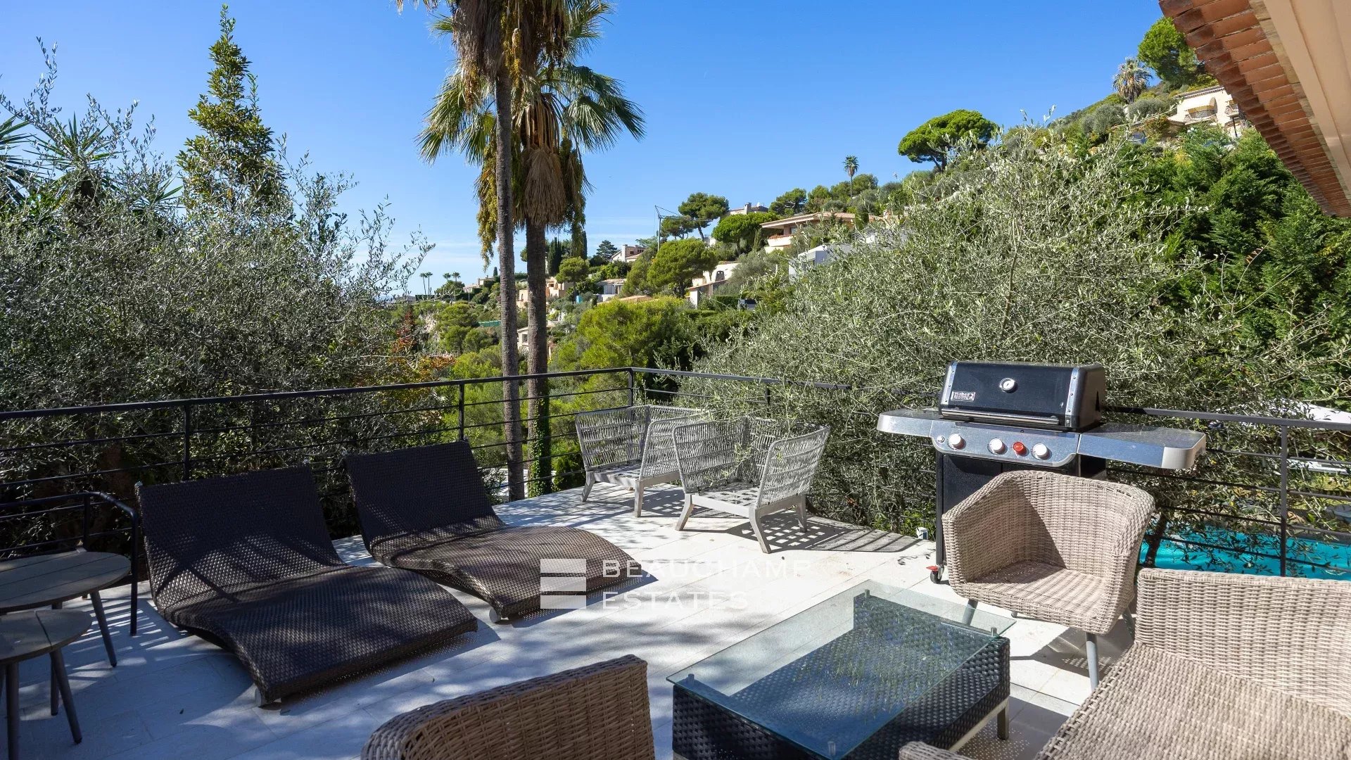 Exclusivité - Villa moderne dans un Domaine privé - Villefranche-sur-mer