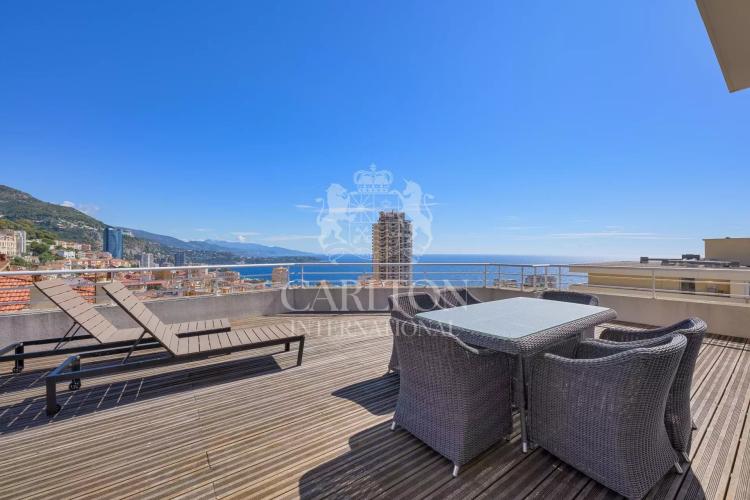 EXCLUSIVITE' Beausoleil – Penthouse avec vue mer, à quelques pas de Monaco