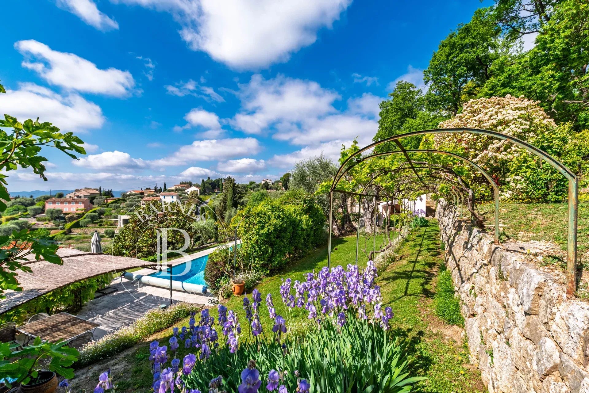 Villa, Chateauneuf-Grasse, Vue mer, Piscine, 4 chambres, studio