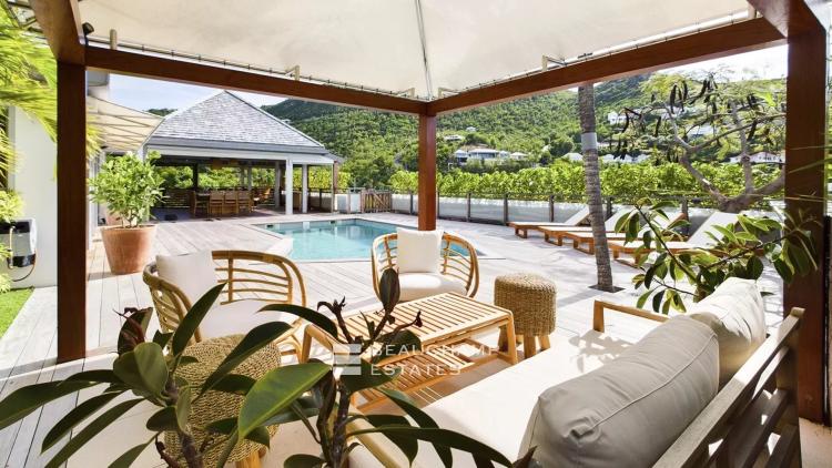 Villa 5 chambre avec vue mer dans les collines de Saint-Jean – Saint-Barth