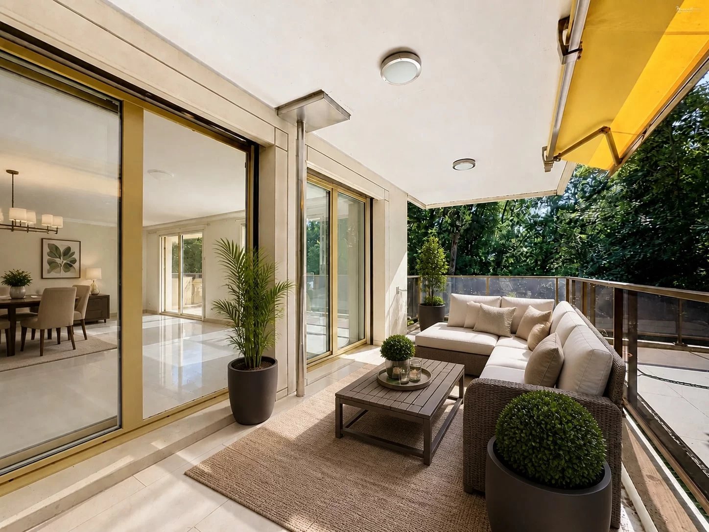 Luxueux duplex avec jardin privatif