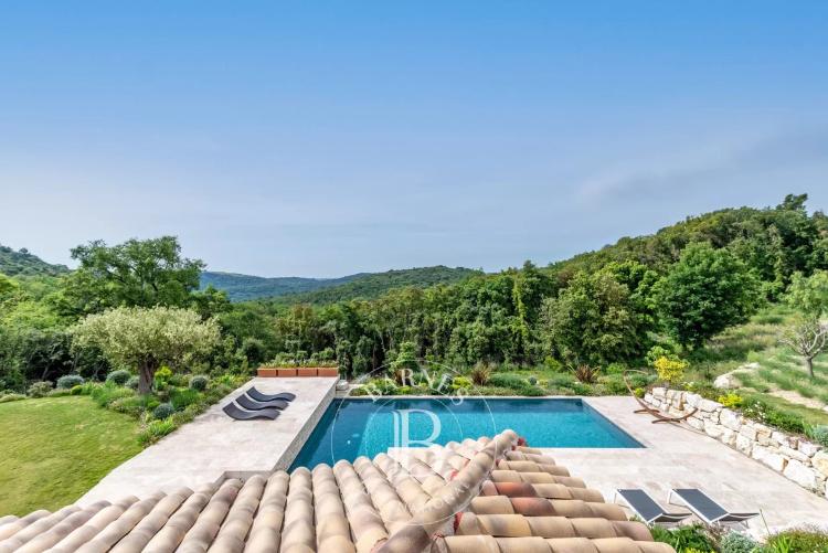 Roquefort-les-Pins - Vue panoramique mer et collines - Magnifique villa familiale neuve