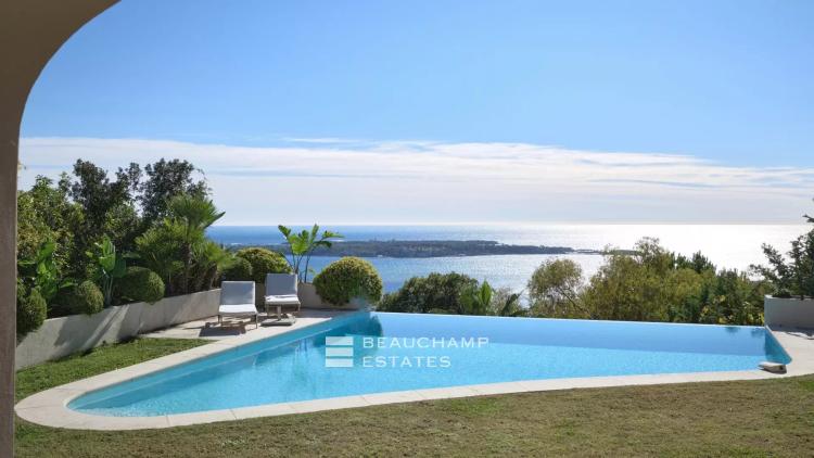 Villa contemporaine avec vue mer panoramique - Cannes