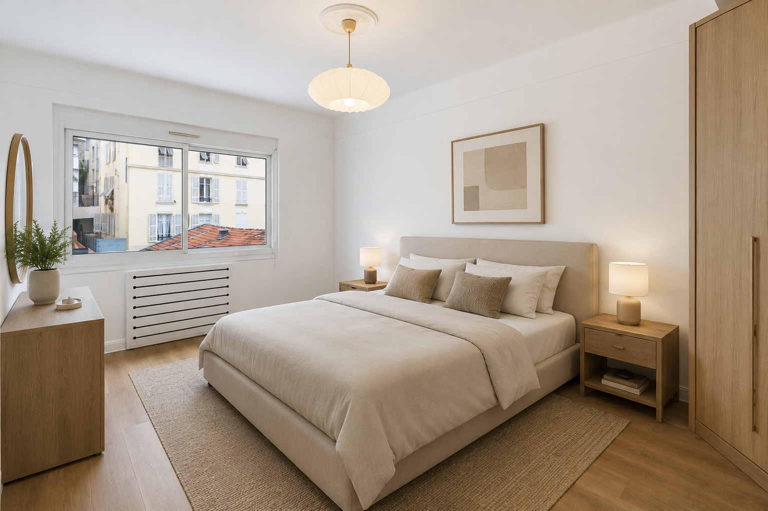 LE CONTINENTAL: 4 pièces de 195 m² avec terrasse, vue dégagée sans vis-à-vis et échappée mer