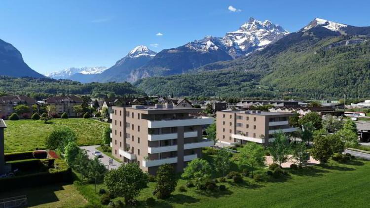 APP DE 3,5 PCES AVEC JARDIN - PROXIMITÉ GARE - VUE PANORAMIQUE