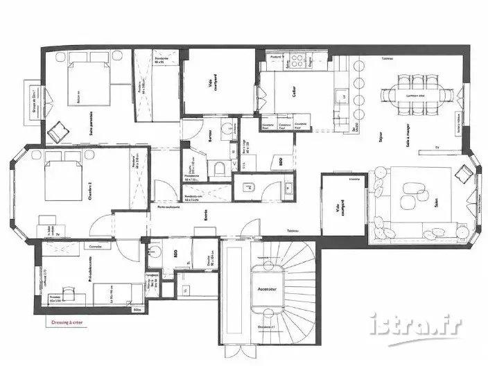 Nice proche mer – Appartement F4 rénové