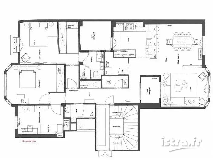 Nice proche mer – Appartement F4 rénové