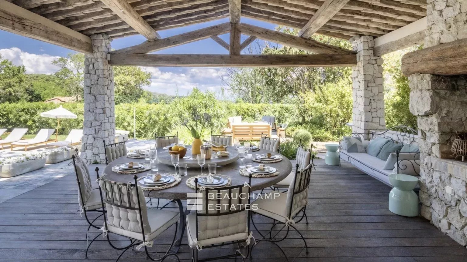 Villa néo-provençale chic à deux pas du centre ville de Saint-Tropez