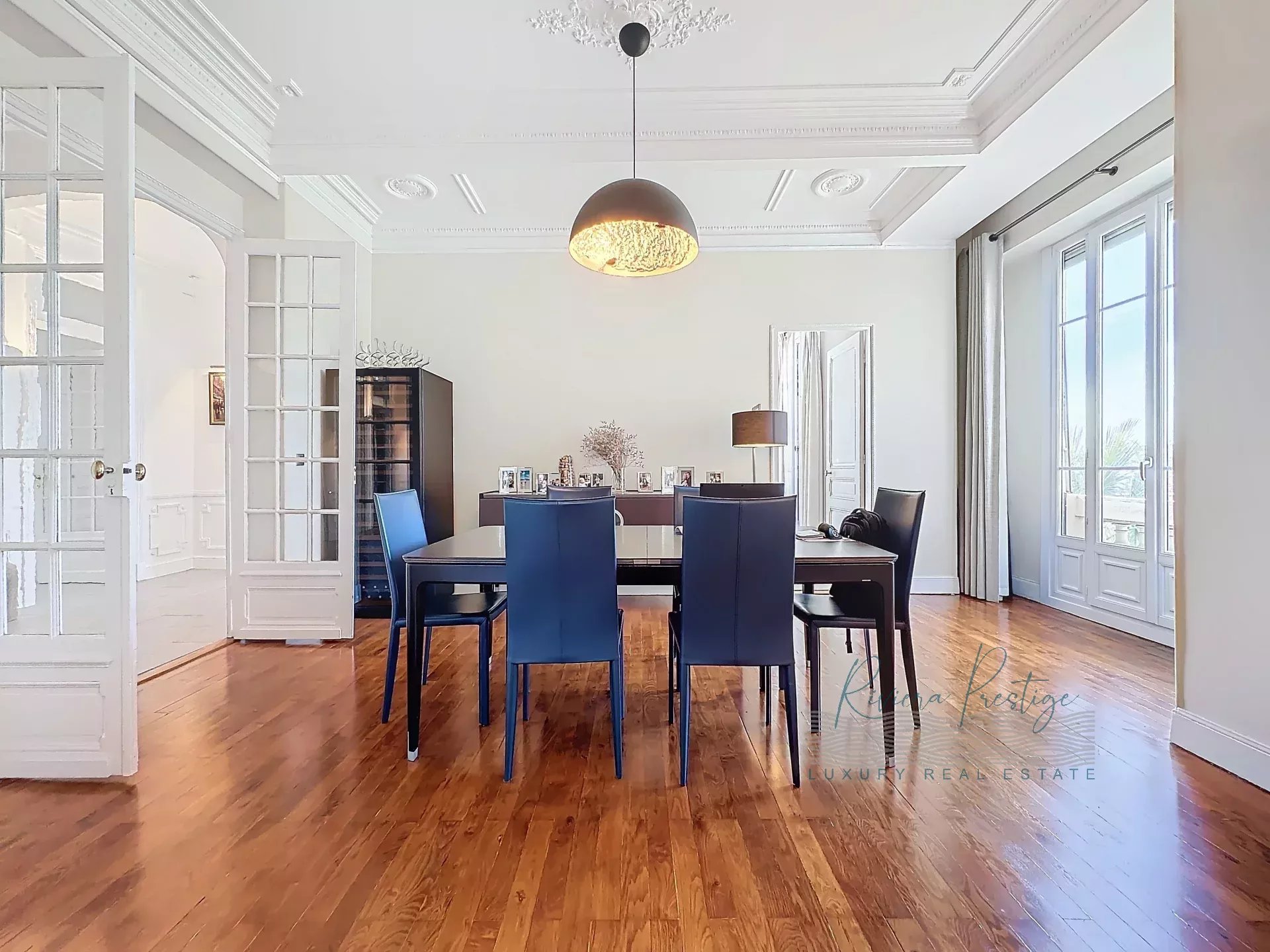 NICE – Magnifique Appartement de Prestige Belle Époque à un Étage Élevé – Environ 160m² LC