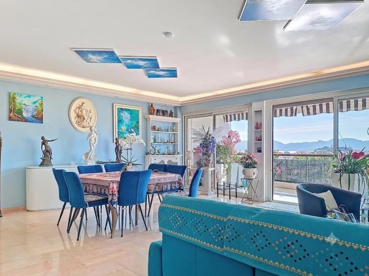 VENTE APPARTEMENT 3/4P VUE MER CANNES - MONFLEURY - GALLIA