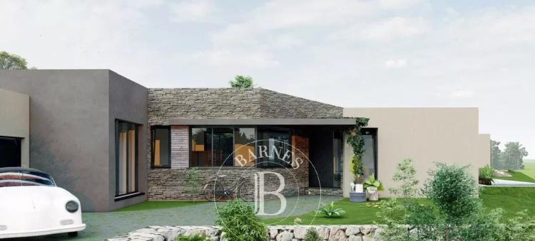 Biot - Terrain constructible 1798 m² - Vue mer époustouflante