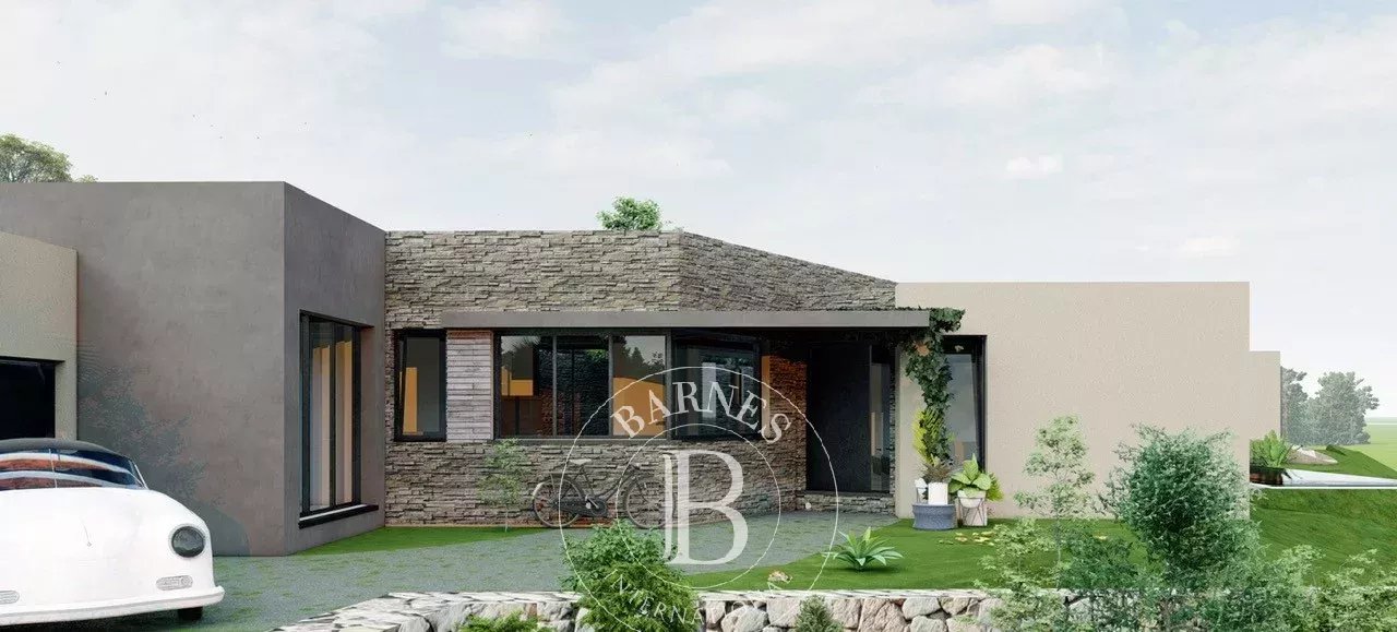 Biot - Terrain constructible 1798 m² - Vue mer époustouflante