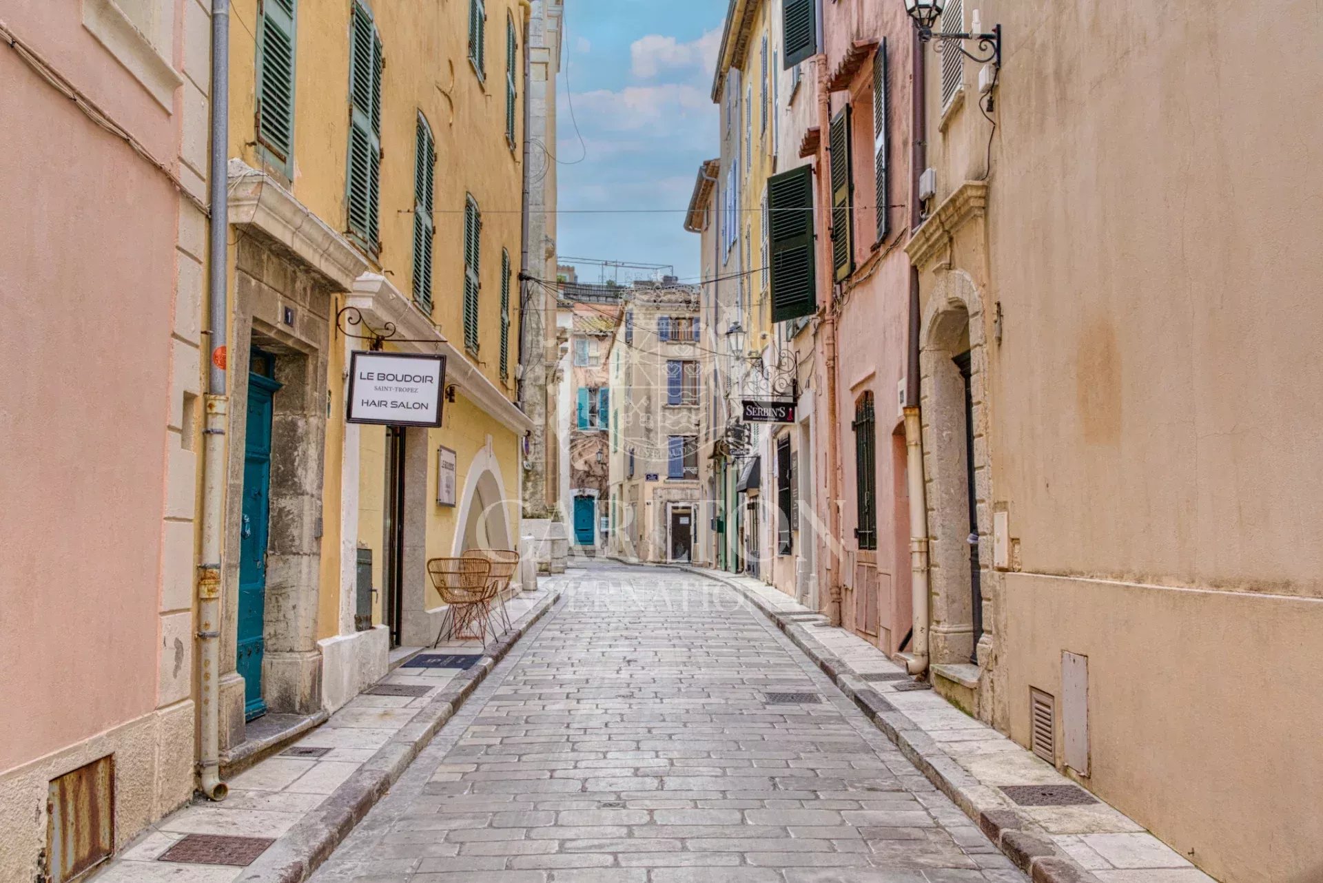 Deux appartements au cœur du village de Saint-Tropez