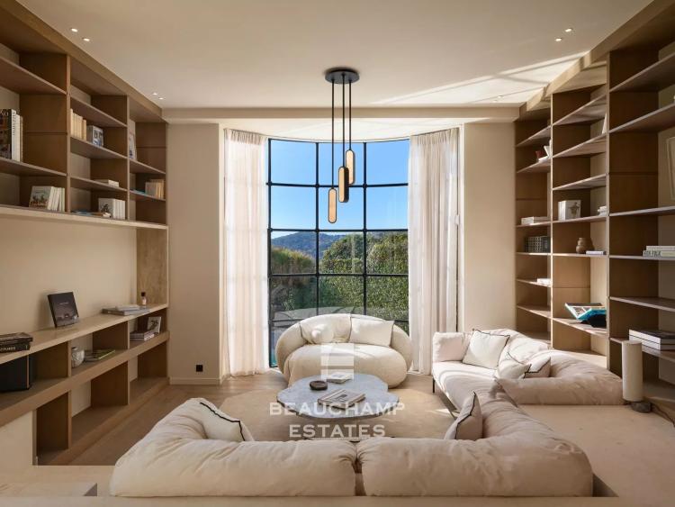Villa contemporaine 6 chambres avec vue mer panoramique  – Saint-Jean-Cap-Ferrat