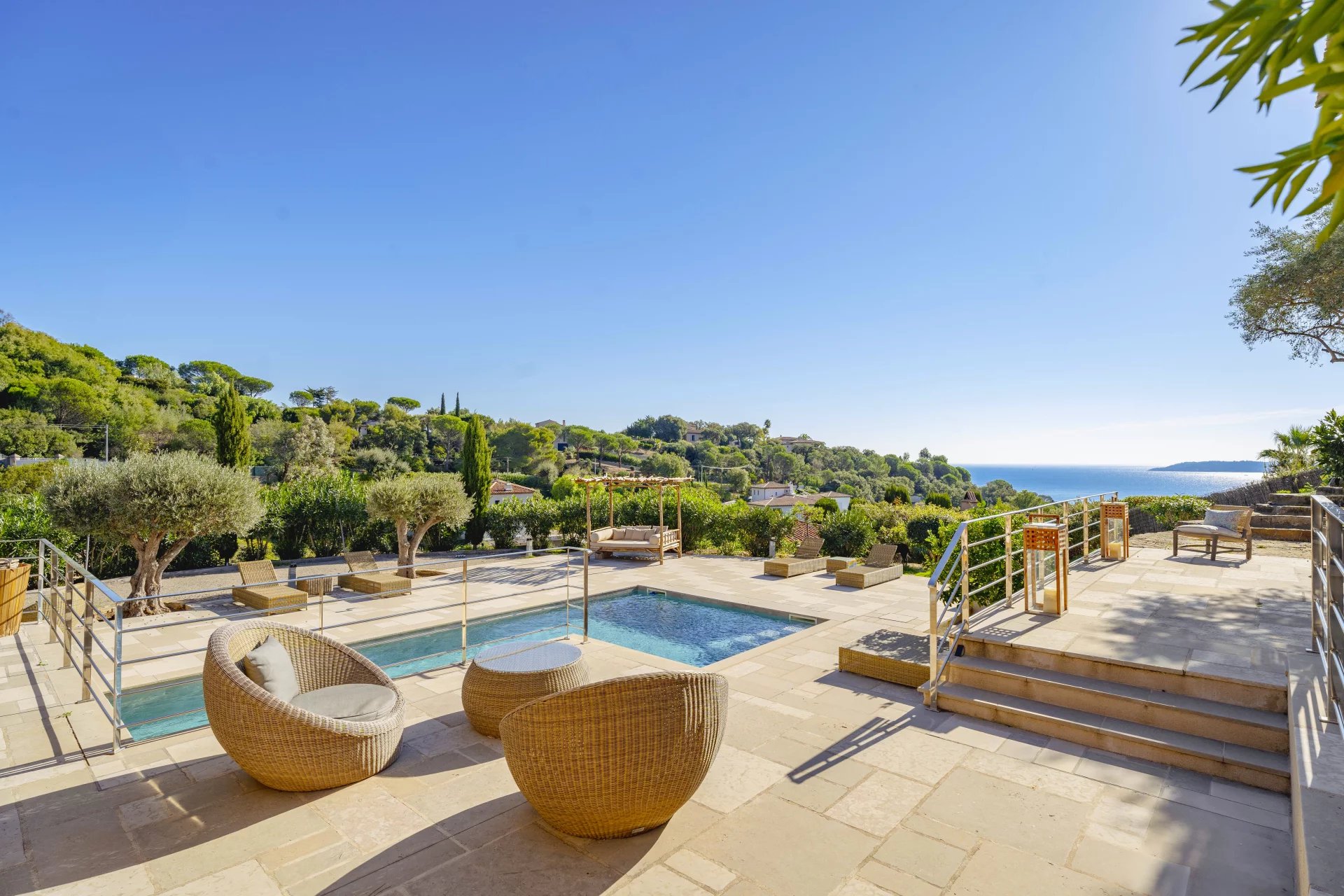 Villa vue mer à vendre à Sainte-Maxime