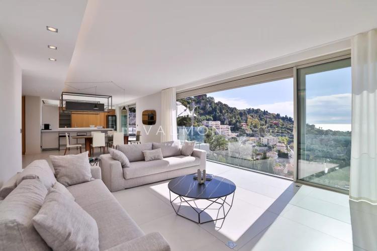 Villa contemporaine vue mer panoramique