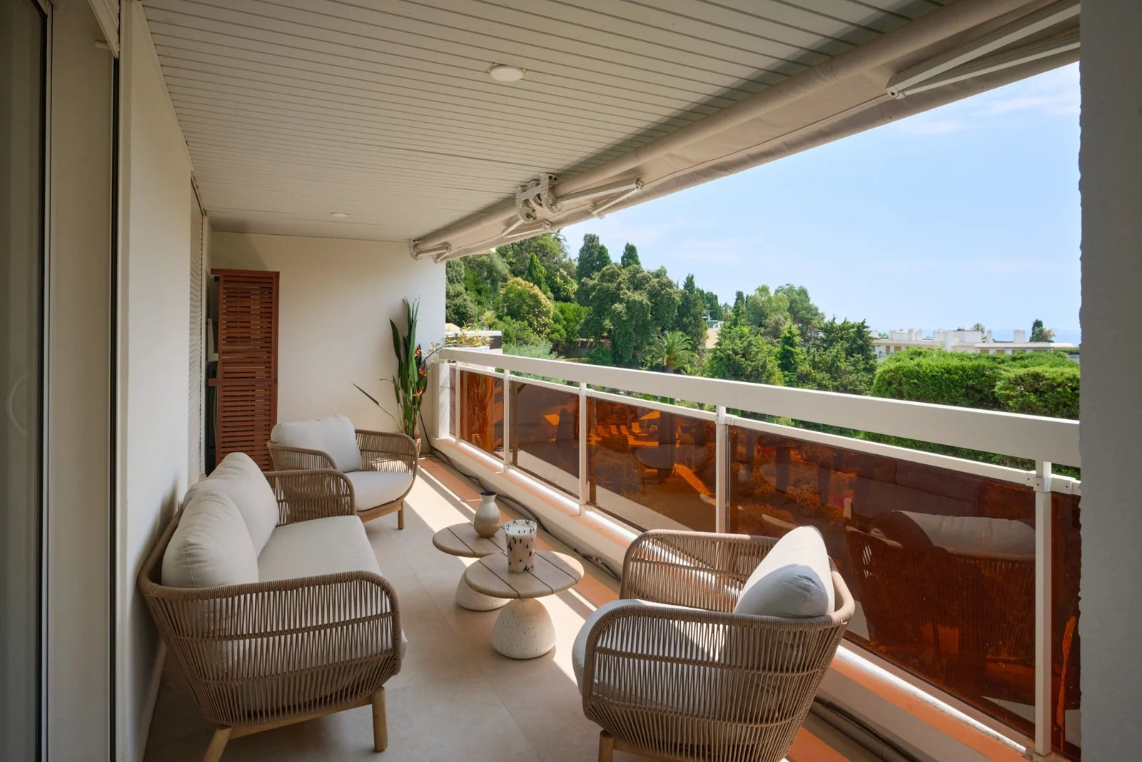 CANNES BASSE CALIFORNIE - TERRASSE VUE MER - 5P LUXE
