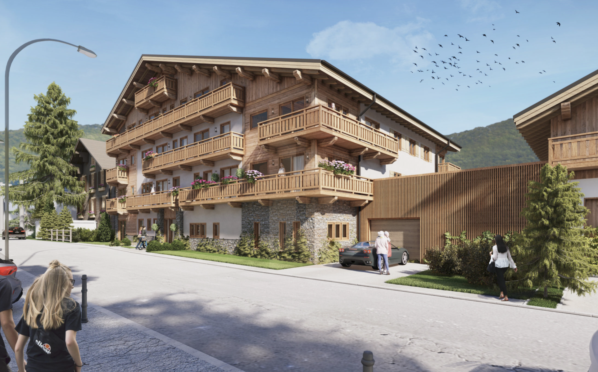 Attique d'Exception avec Vue Panoramique sur les Alpes