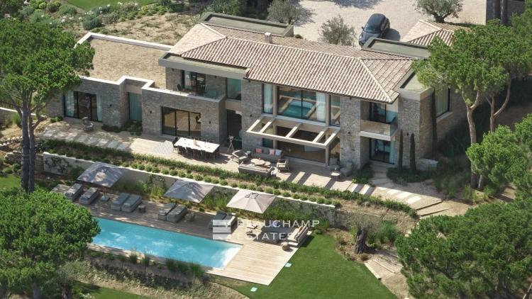 Luxueuse villa de 6 chambres à deux pas du Centre de Saint-Tropez
