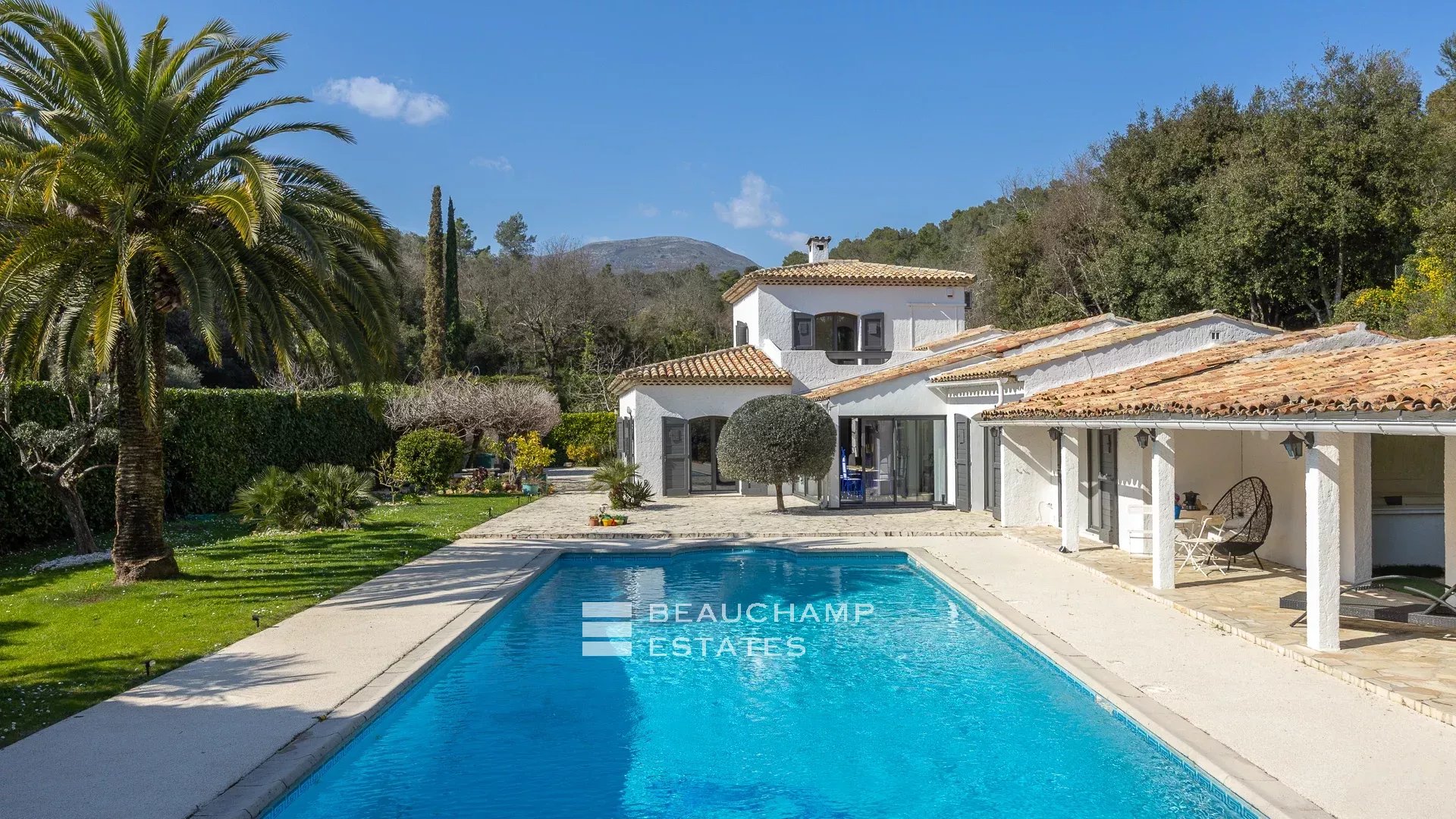 Villa néo-provençale plain pied  4 chambres - La Colle-sur-Loup