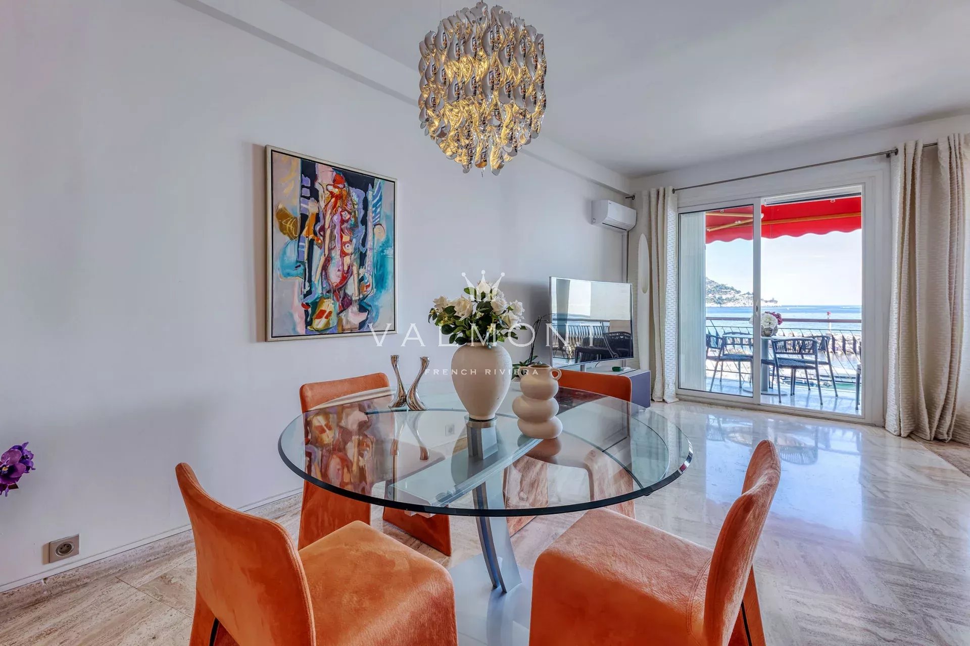 Appartement avec vue mer panoramique