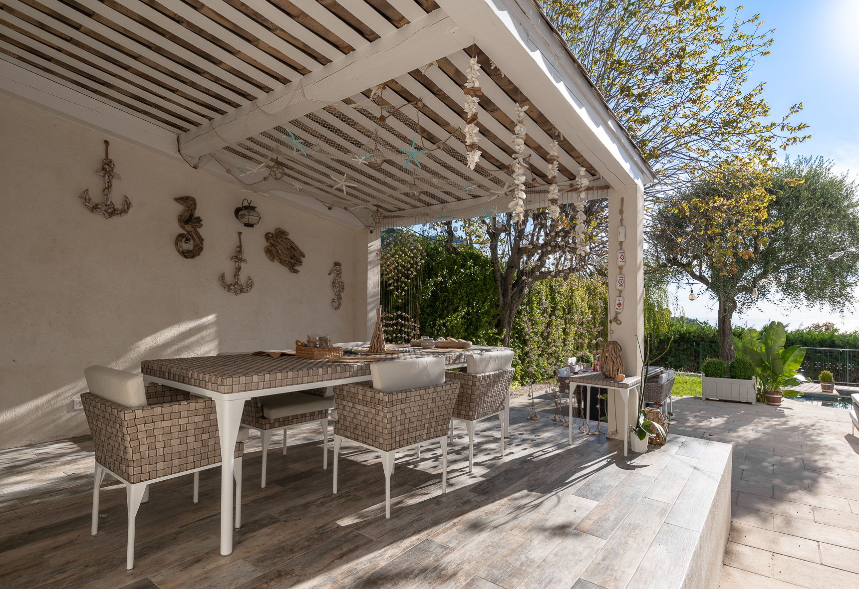 Villa de luxe avec vue sur la mer à louer à Èze | Vue panoramique et piscine