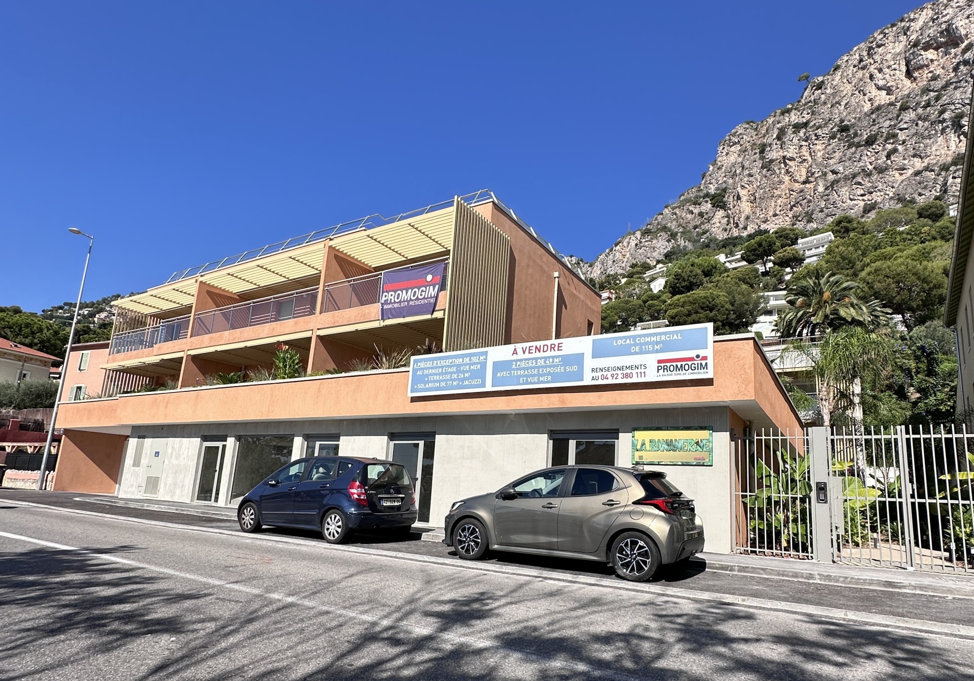 3 PIECES EZE SUR MER - IMMEUBLE NEUF